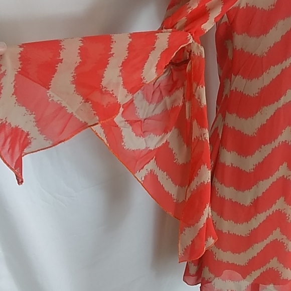 Vall Chevron tunic blouse. Size small - Picture 3 of 6